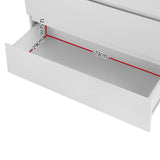 Pepe White Chest of Drawers - Modern Design