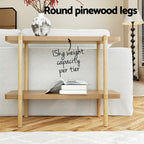 Artiss Sera 92CM Pine Console Table