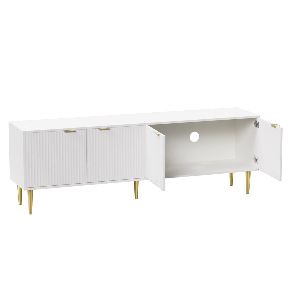 Artiss Riley White TV Cabinet 180CM