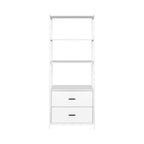 Artiss Modern White Bookshelf with Drawers