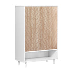 Modern 24-Pair Shoe Rack Cabinet