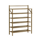 6-Tier Bamboo Shoe Rack for Elegant Storage