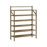 6-Tier Bamboo Shoe Rack for Elegant Storage