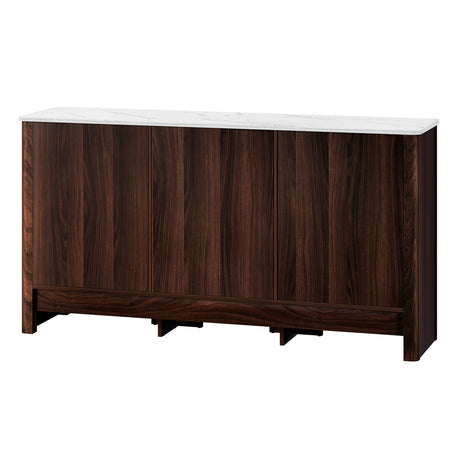Artiss Marble-Style Buffet Sideboard Cabinet