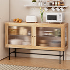 Artiss Oak Double Door Buffet Sideboard
