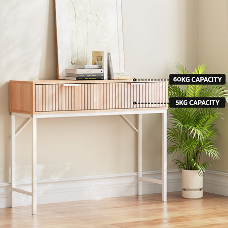Artiss Elegant Console Table with 2 Drawers