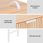 Artiss Elegant Console Table with 2 Drawers