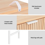 Artiss Elegant Console Table with 2 Drawers