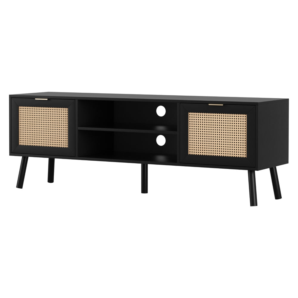 Artiss 150cm Elegant Black TV Unit