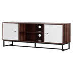 Artiss 150cm Walnut & White TV Unit