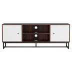Artiss 150cm Walnut & White TV Unit