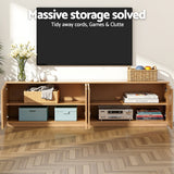 Artiss 180cm Pine TV Unit Storage Cabinet