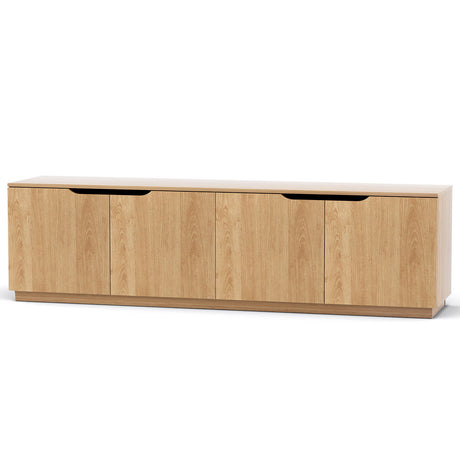 Artiss 180cm Pine TV Unit Storage Cabinet