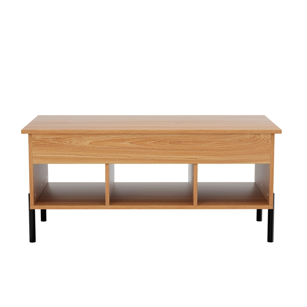 Artiss Oak Lift-Top Coffee Table