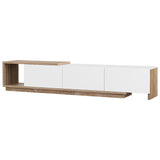 Artiss Extendable White Oak TV Cabinet