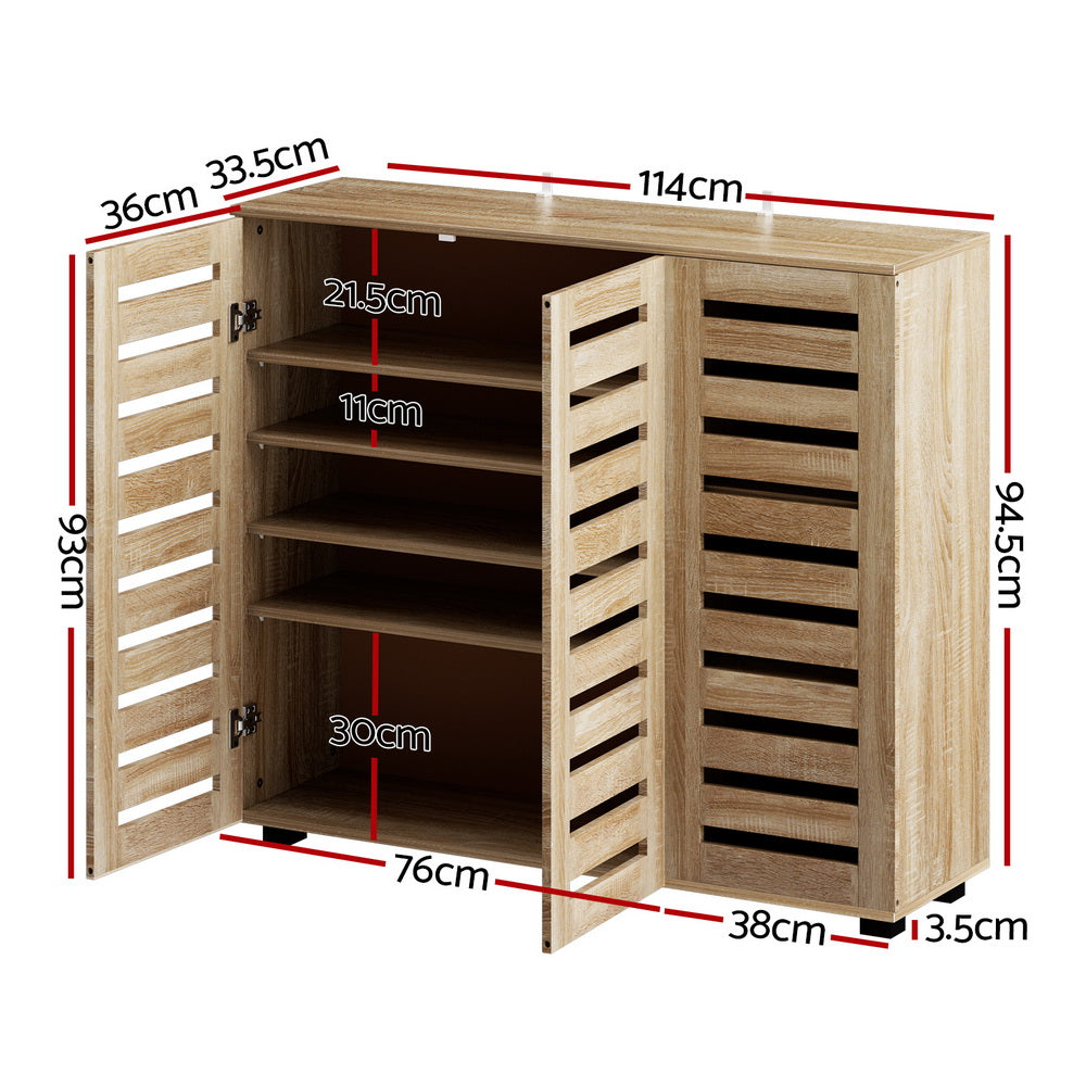 30-Pair Adjustable Shoe Storage Cabinet