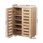 Elegant 20-Pair Shoe Cabinet for Organized Spaces