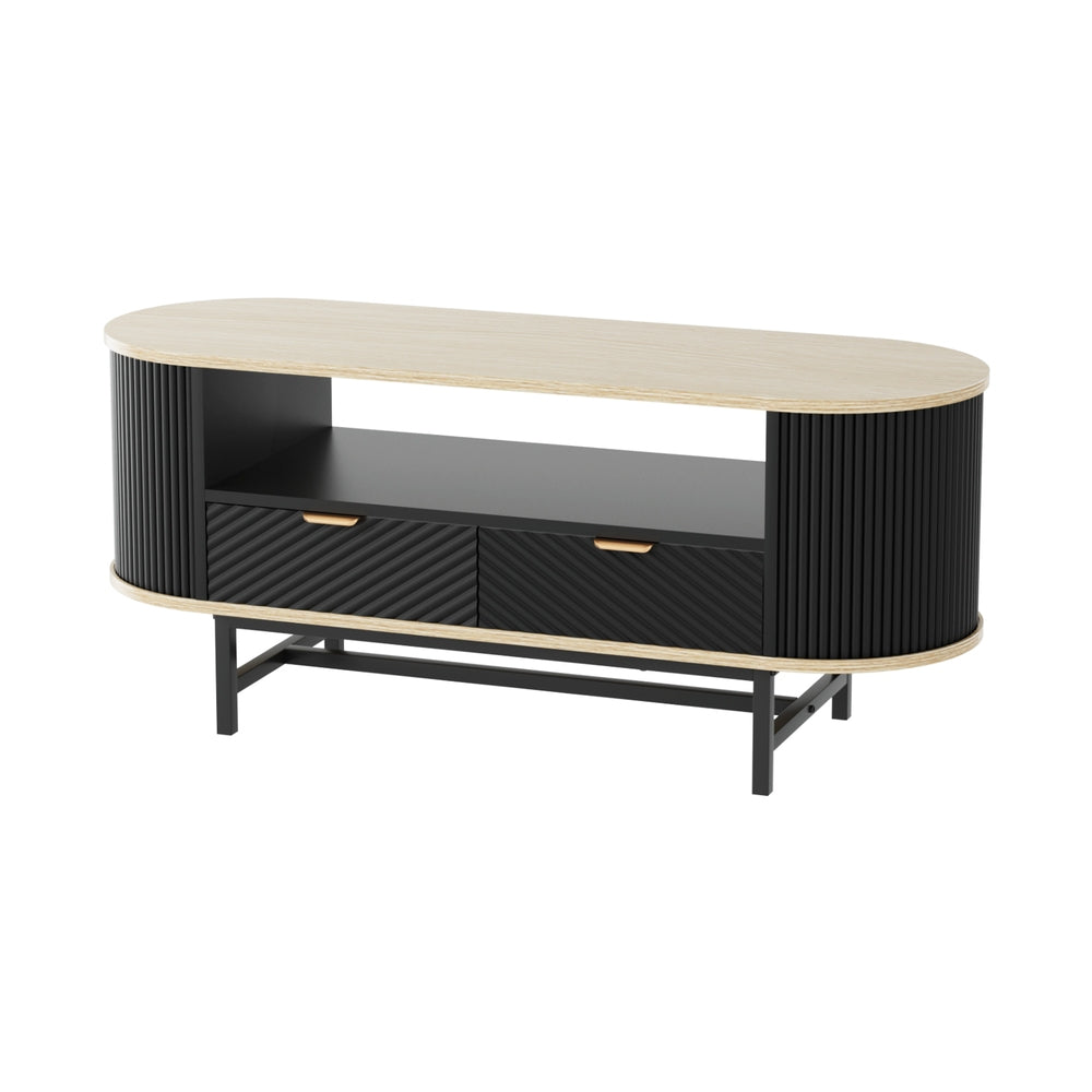 Artiss Modern Wood Coffee Table with Drawers