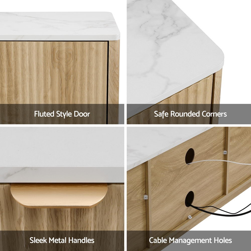 Artiss 150cm Premium TV Unit with Storage