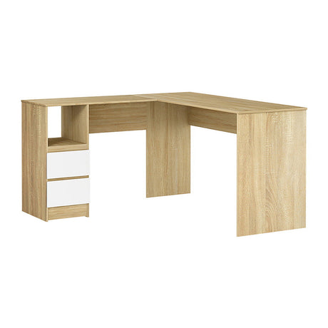 Artiss L-Shaped Computer Desk with Drawers