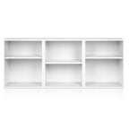 Artiss VENA White Bookshelf Set of 3