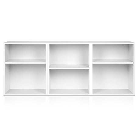 Artiss VENA White Bookshelf Set of 3