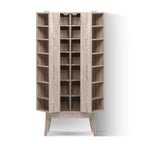 Artiss BERG Oak Multimedia Storage Rack