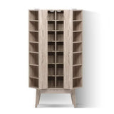 Artiss BERG Oak Multimedia Storage Rack