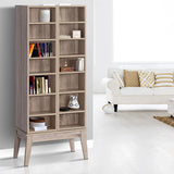 Artiss BERG Oak Multimedia Storage Rack