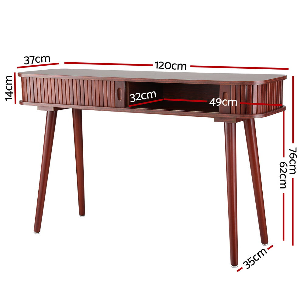 Artiss Arno Console Table with 2 Drawers