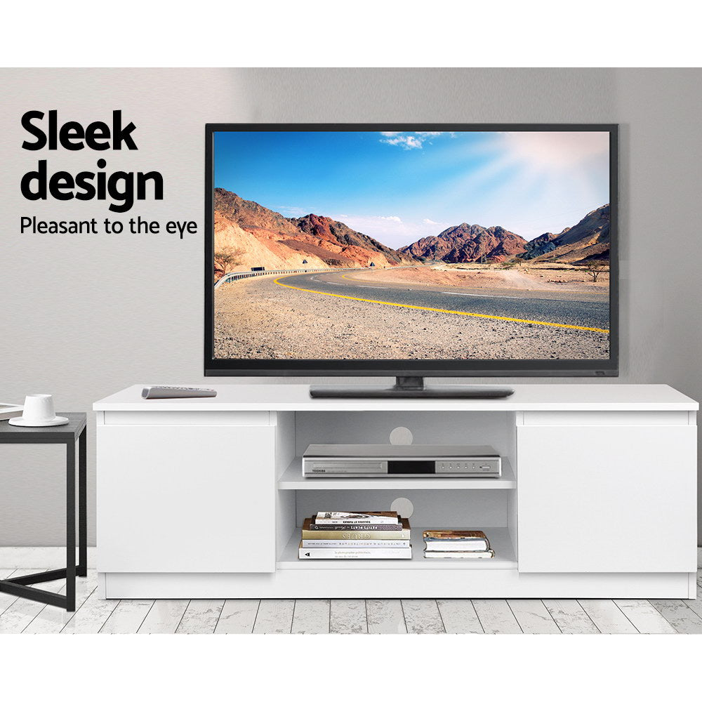 Artiss 120cm White TV Cabinet Entertainment Unit