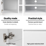 Artiss 120cm White TV Cabinet Entertainment Unit
