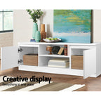 Artiss 120cm White TV Cabinet Entertainment Unit