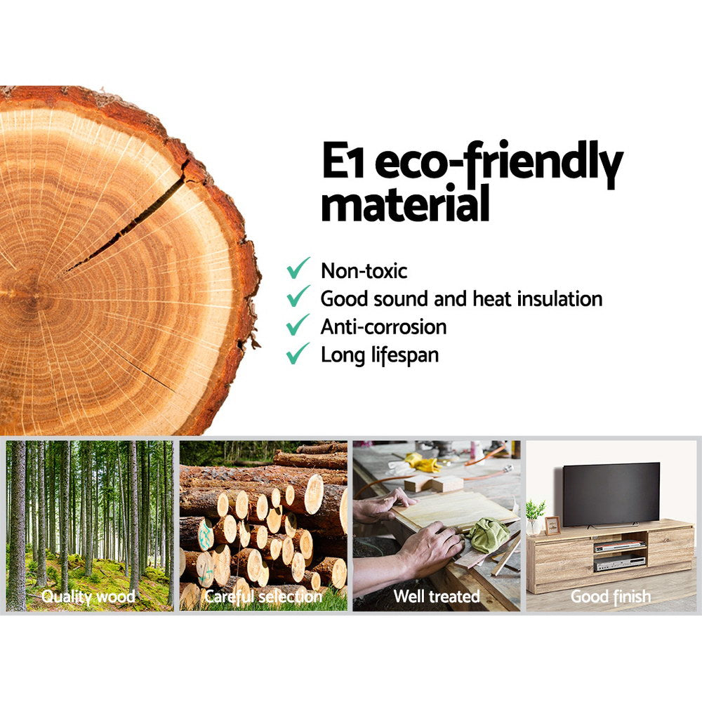 Artiss 160cm Pine TV Cabinet Unit