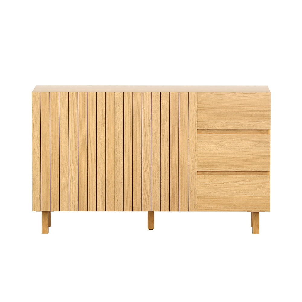 Artiss 130cm Modern Pine Buffet Sideboard