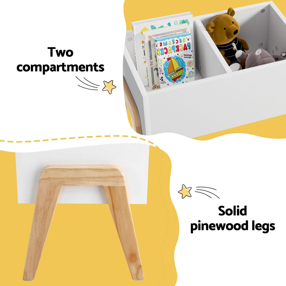 Keezi Kids Wooden Toy Storage Box