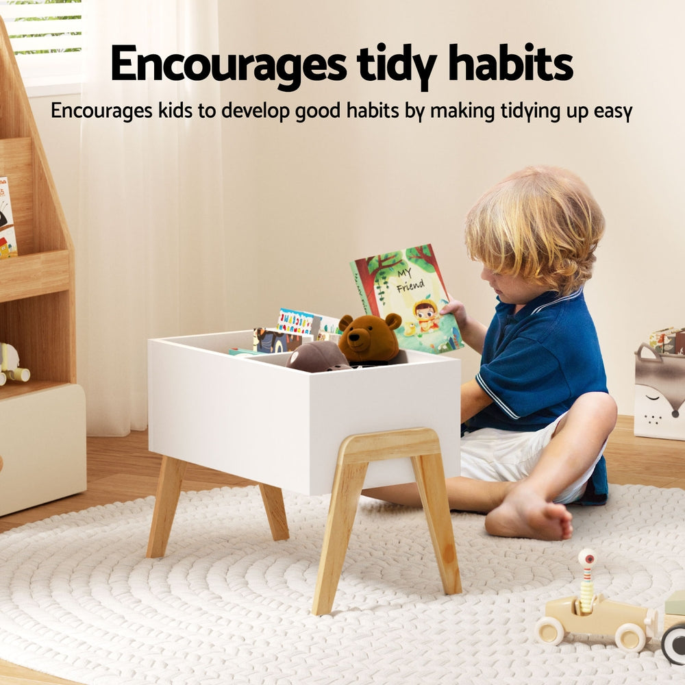 Keezi Kids Wooden Toy Storage Box