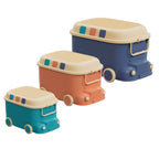 Keezi Car Toy Storage Box Set 3PCS