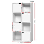 Artiss DANA White 8 Cube Shelf
