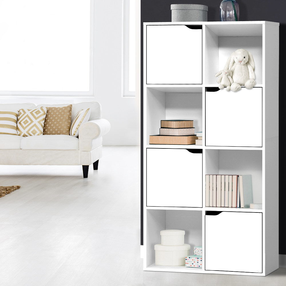 Artiss DANA White 8 Cube Shelf