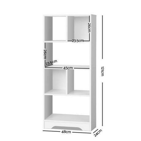 Artiss 6-Tier Bookshelf - Stylish Storage Solution