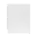 Artiss Bedside Table 2 Drawers - PEPE Compact Bedroom Storage Nightstand