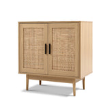 Artiss Briony Oak Rattan Buffet Sideboard