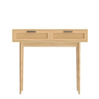 Artiss Elegant Console Table with Rattan Drawers