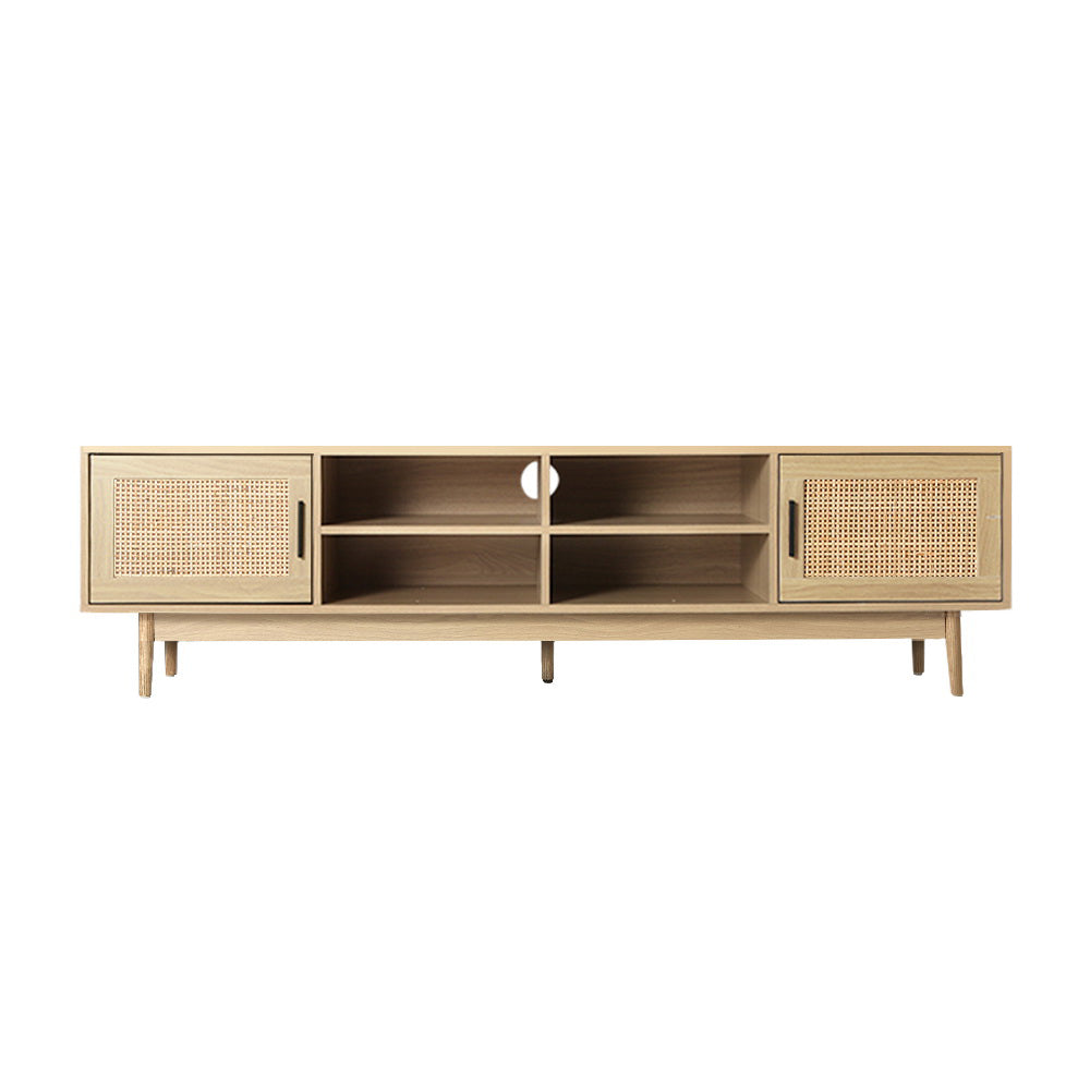 Artiss Coastal Bohemian Rattan TV Cabinet