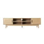 Artiss Coastal Bohemian Rattan TV Cabinet