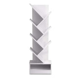 Artiss ECHO White 7-Tier Tree Bookshelf