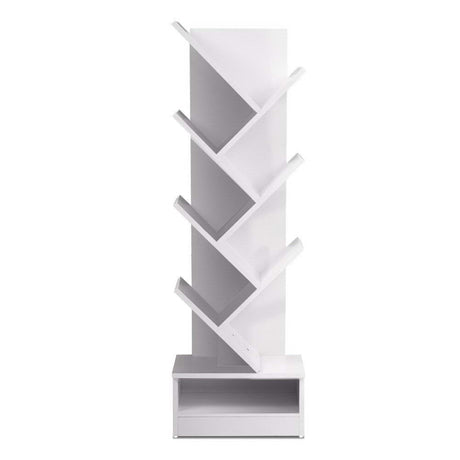 Artiss ECHO White 7-Tier Tree Bookshelf