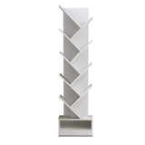 Artiss ECHO White 9-Tier Tree Bookshelf