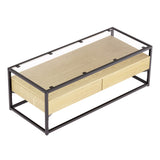 Artiss Modern Coffee Table with Drawers